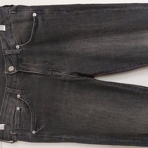 Dark Gray/Black Wash Skinny Jeans